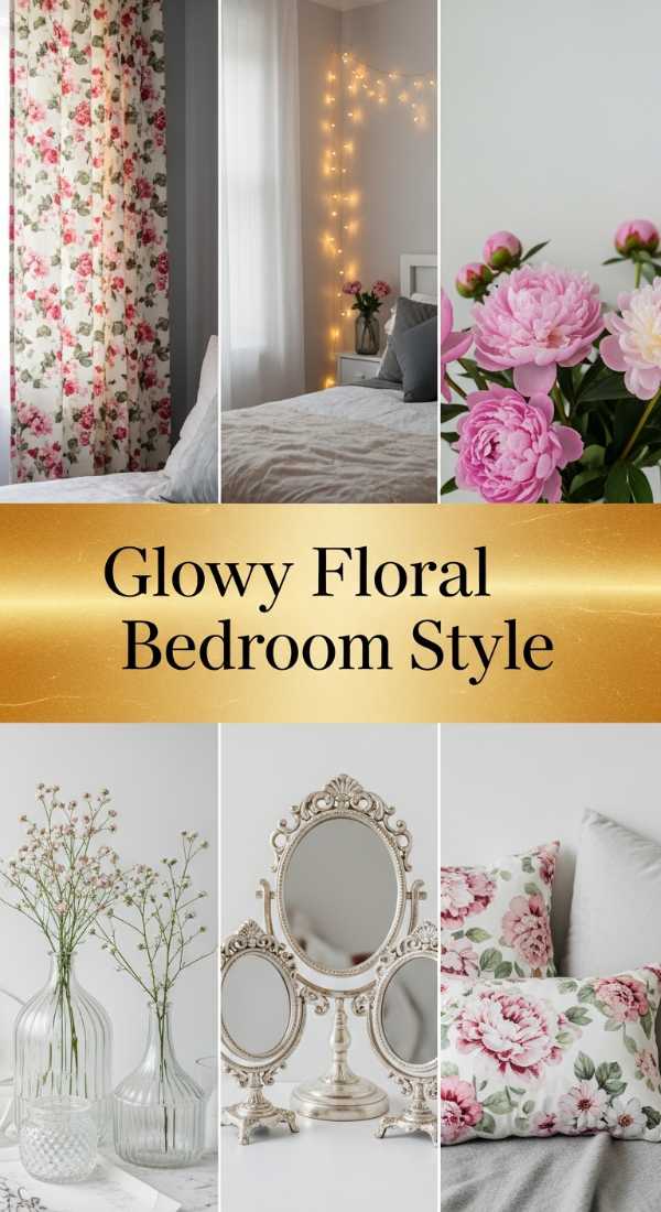 Glowy Floral Bedroom Style 69f48f3d5f429