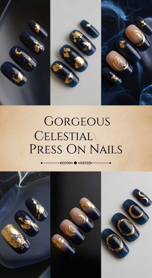 Gorgeous Celestial Press On Nails 6a08581ab2c40