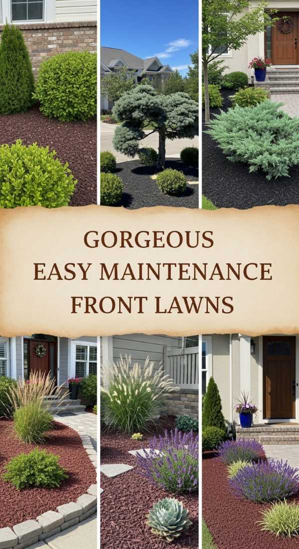 The New Standard of Living: Where Indoor Comfort Meets Outdoor Luxury Gorgeous Easy Maintenance Front Lawns 69ff4759d99cf