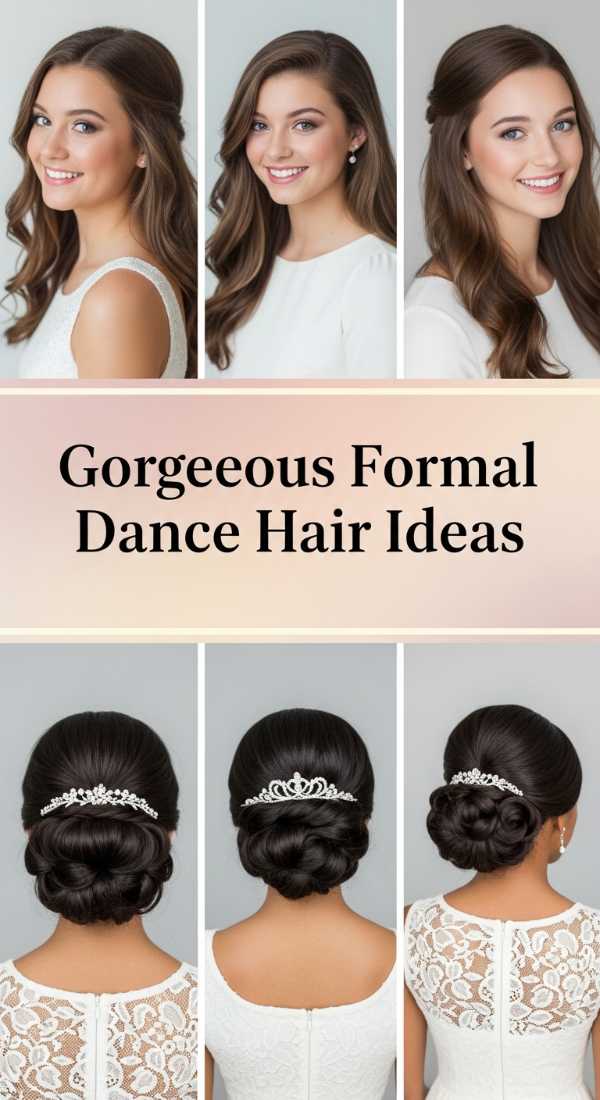 Gorgeous Formal Dance Hair Ideas 6a1423b45fcbb