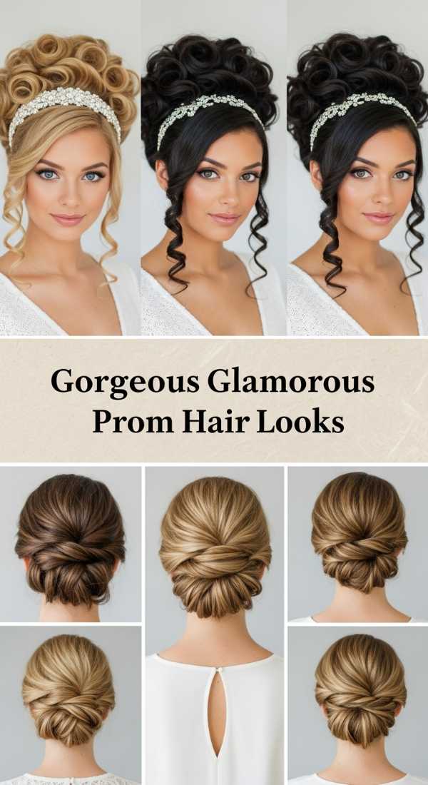 Gorgeous Glamorous Prom Hair Looks 69fde77d089da