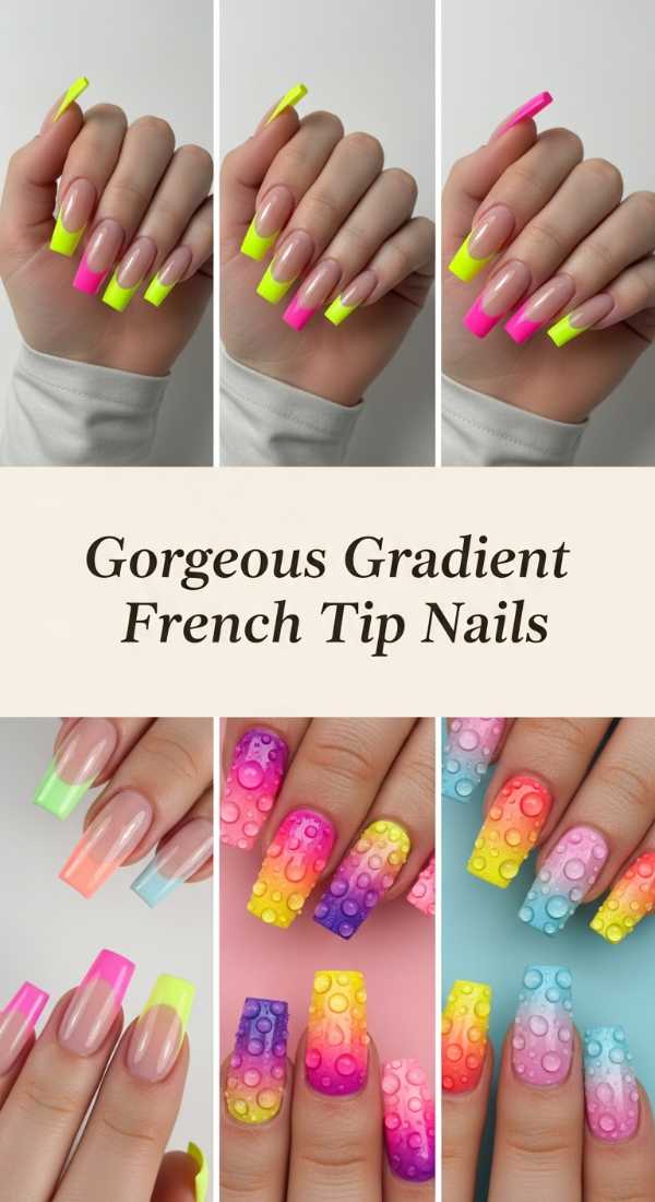 From Basic to Boujee: A Guide to Ordering Your First Pair of Custom Press-Ons Gorgeous Gradient French Tip Nails 6a1343ee6b96a