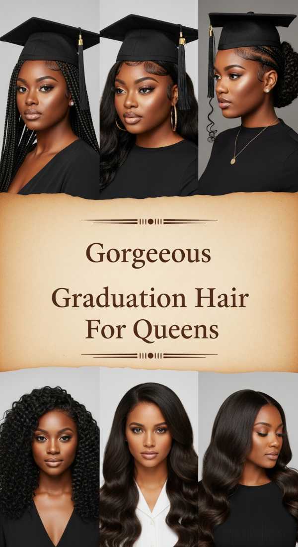 Gorgeous Graduation Hair For Queens 6a14257bcff32