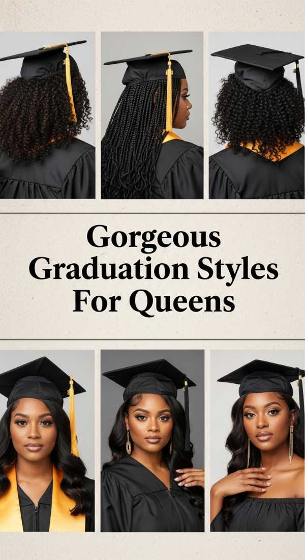 Slay Your Ceremony: The Ultimate Graduation to Summer Hair Transition Guide Gorgeous Graduation Styles For Queens 6a08d44788832
