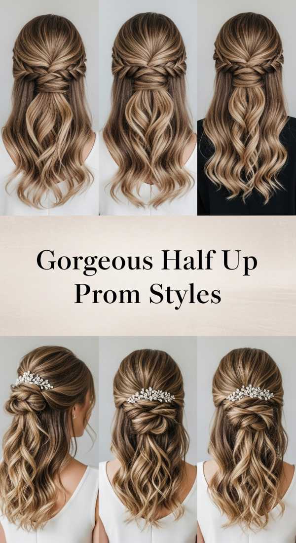 The Ultimate Guide to Dreamy Prom Hair: Elegant Styles for Every Length Gorgeous Half Up Prom Styles 6a0375fbdaf2a