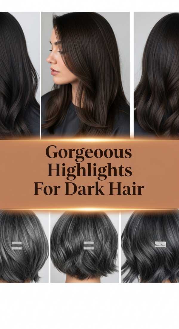 Gorgeous Highlights For Dark Hair 6a142ba0461fe
