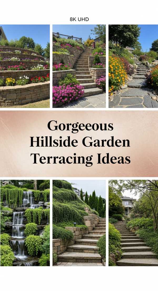 Gorgeous Hillside Garden Terracing Ideas 69ff47401a8f5