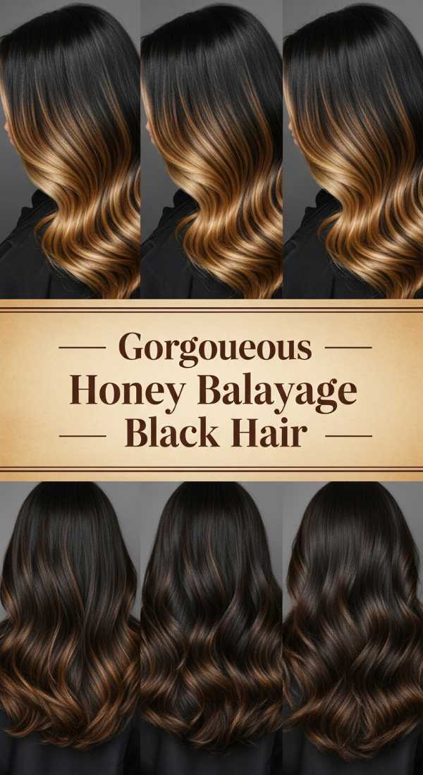 Unlock the Look: The Most Coveted Hairstyles Set to Dominate 2026 Gorgeous Honey Balayage Black Hair 6a08ce7812a87