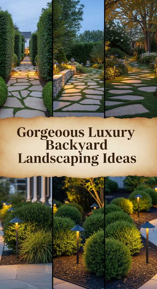 The Five-Star Garden: Merging Interior Comfort with Outdoor Design Gorgeous Luxury Backyard Landscaping Ideas 69fb076752daf