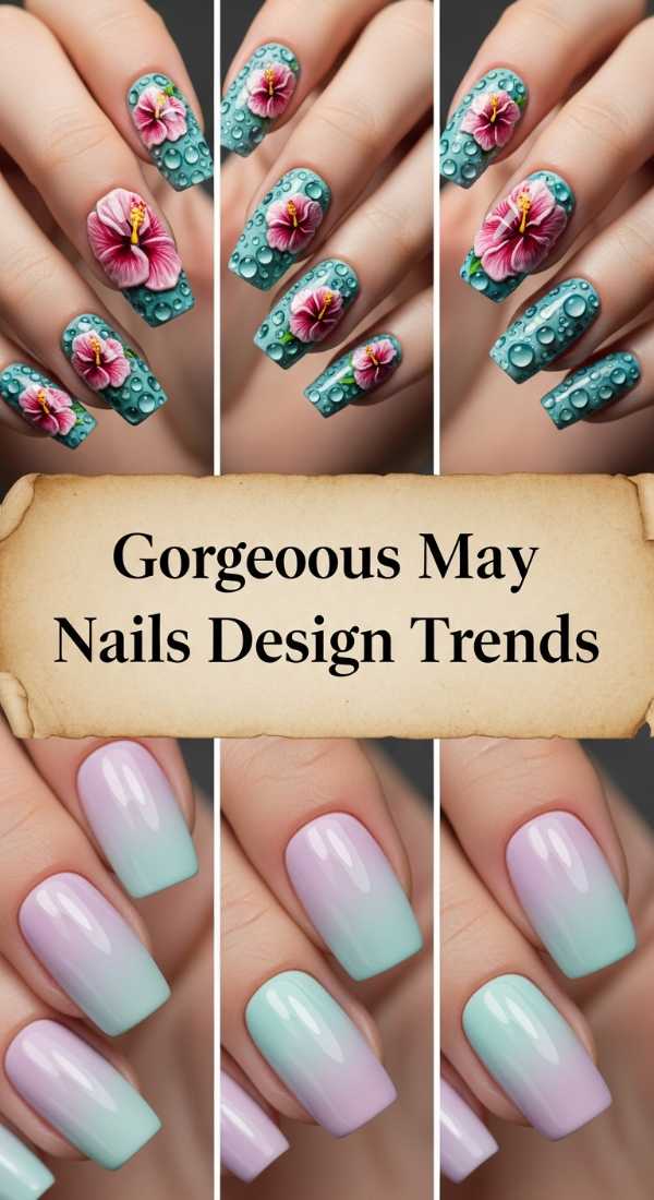 Chic Commencement: How to Master the Luxury Spring Aesthetic This Season Gorgeous May Nails Design Trends 6a134c25ef207
