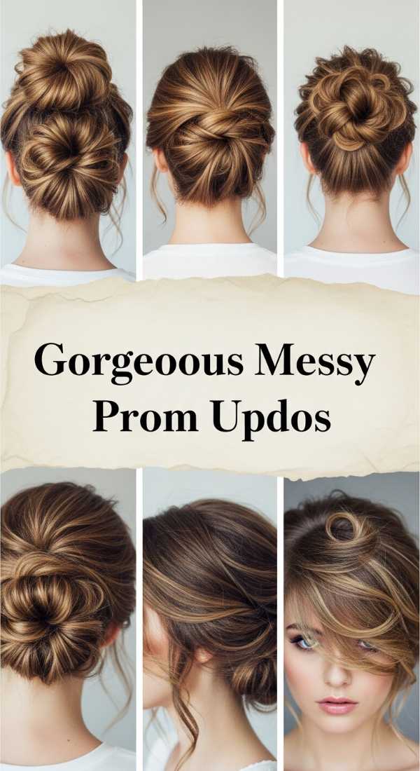 Gorgeous Messy Prom Updos 69f8e25e4dc8a