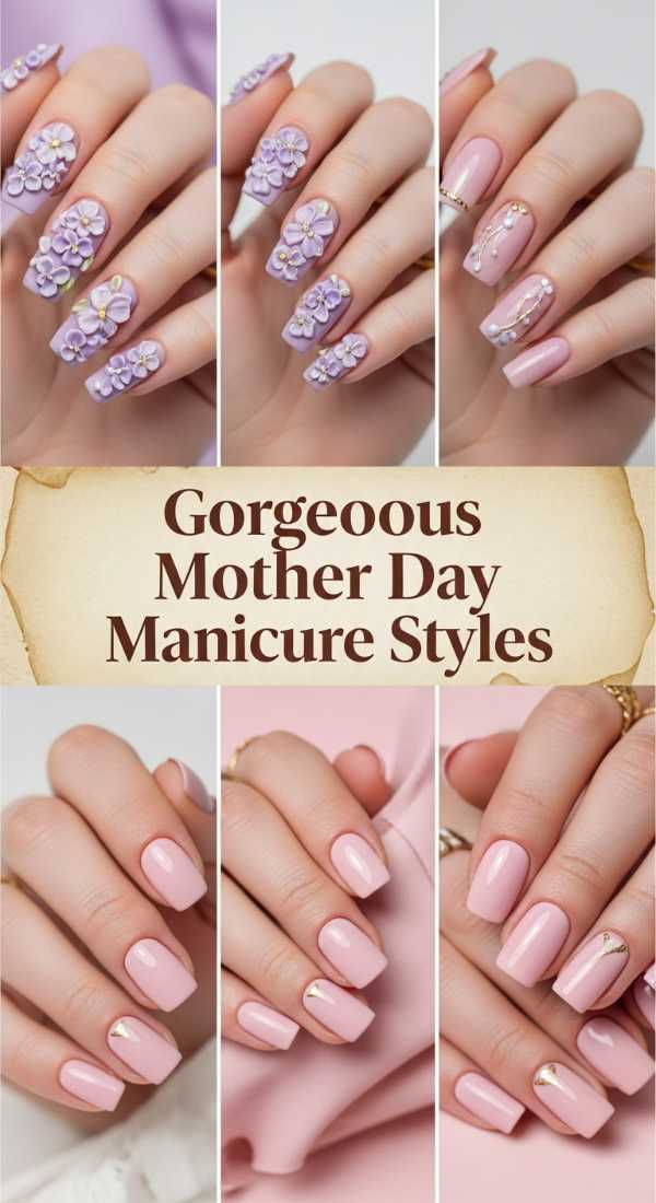 Gorgeous Mother Day Manicure Styles 6a1341ff6eb29