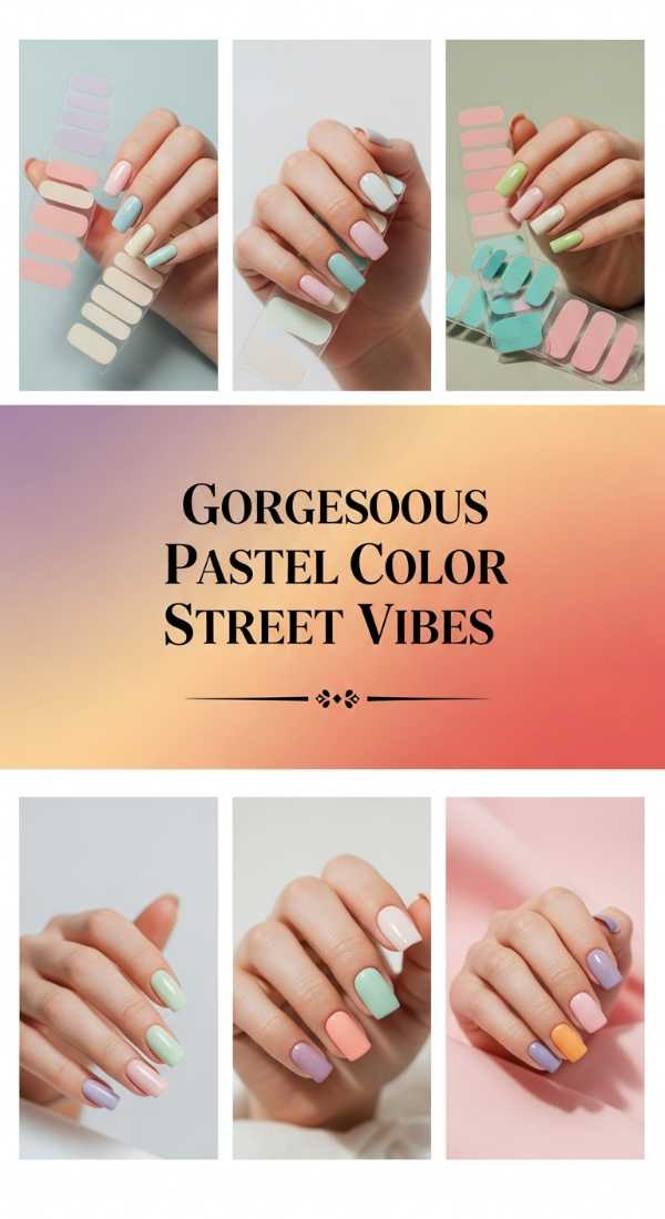 Unleash Your Inner Artist: The Vibrant Nail Masterclass You Need Gorgeous Pastel Color Street Vibes 6a08affba0f91
