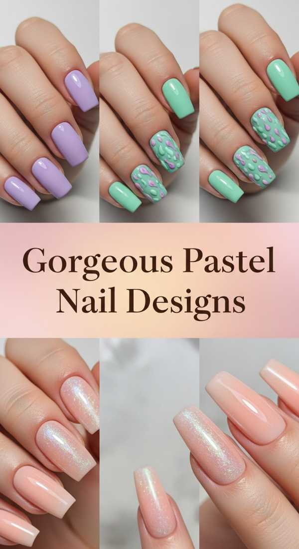 Gorgeous Pastel Nail Designs 6a1343f62f79f