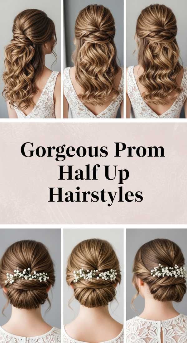 Gorgeous Prom Half Up Hairstyles 69ff80b4027a9