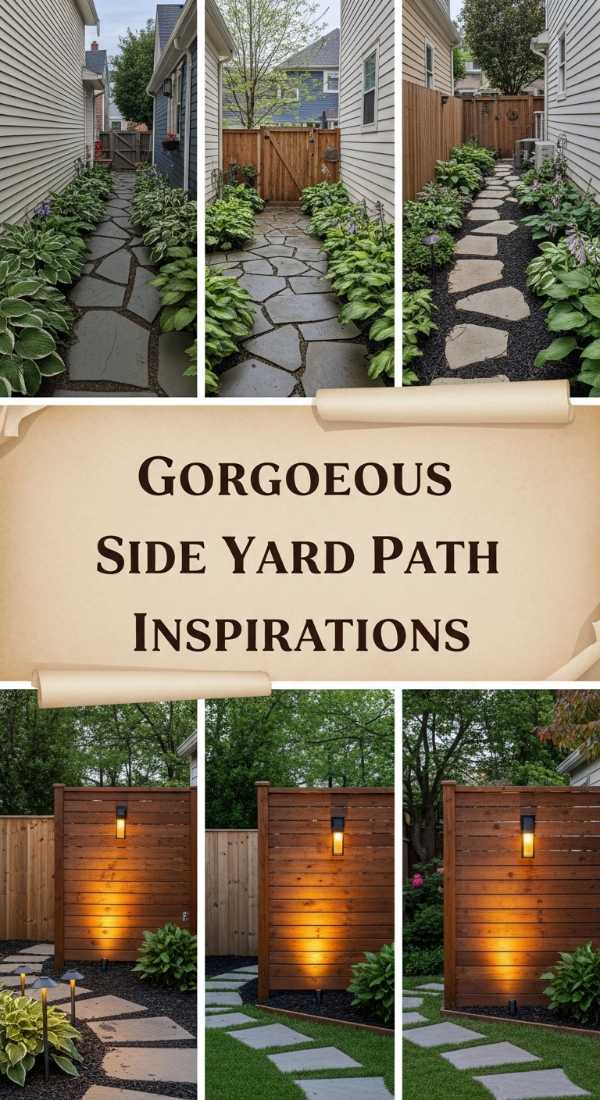 Gorgeous Side Yard Path Inspirations 69ff4741aceb9
