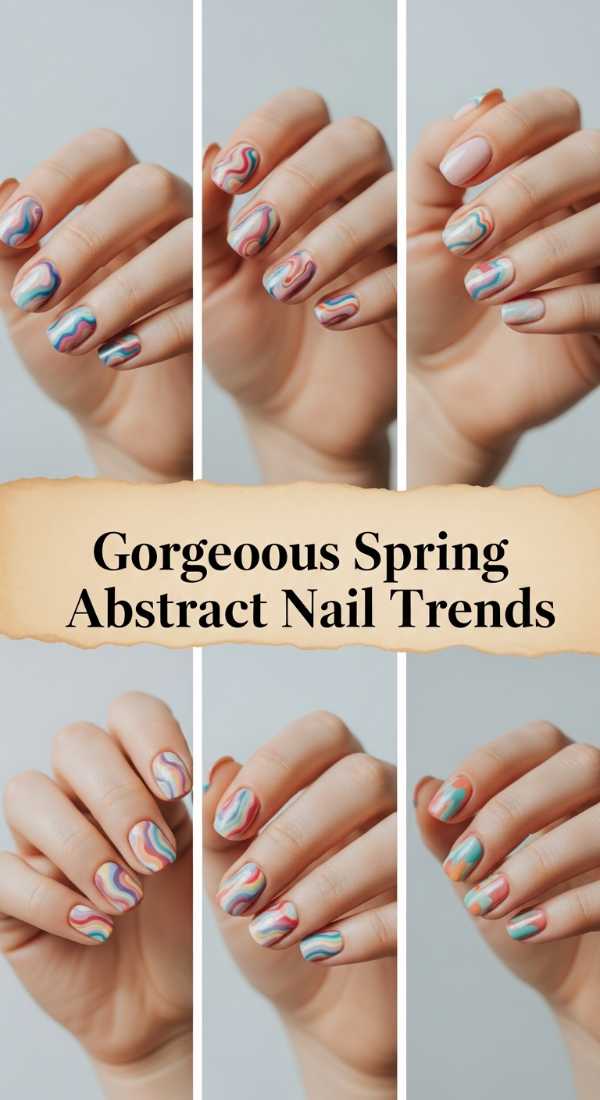 The Future of Your Fingertips: Top 2026 Nail Trends You’ll Love Gorgeous Spring Abstract Nail Trends 69ff6db87c1c6