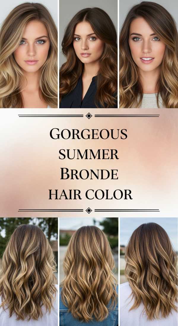 The Golden Tassel: Luxury Styling & Color Trends for the Modern Graduate Gorgeous Summer Bronde Hair Color 6a08cce8142e2