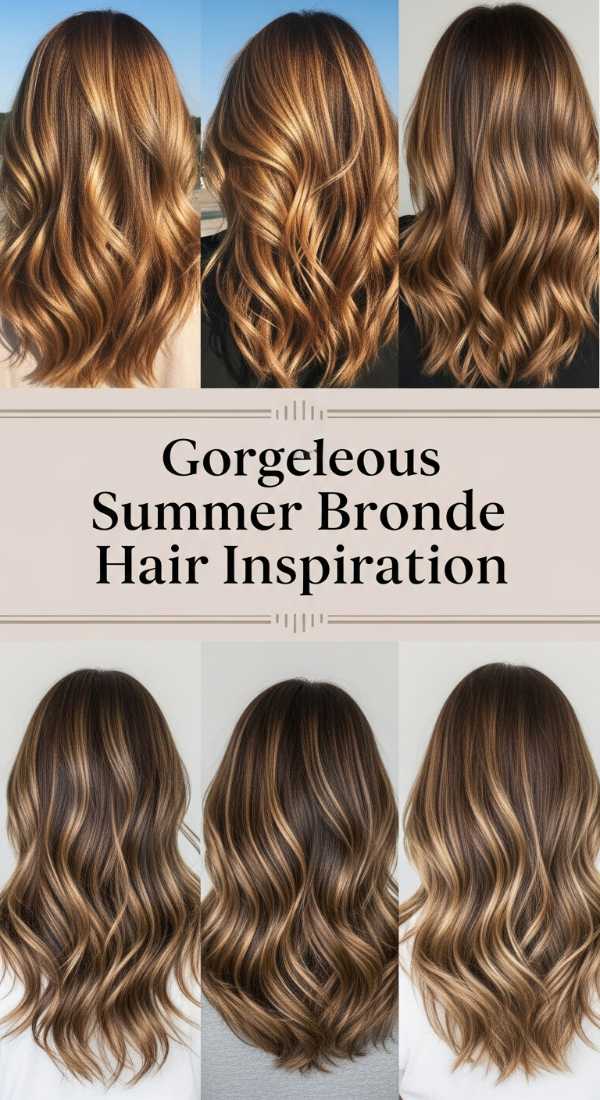 Gorgeous Summer Bronde Hair Inspiration 6a08d2a9c6066