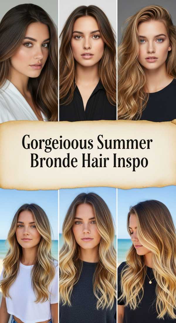 Gorgeous Summer Bronde Hair Inspo 6a08d2b33de47