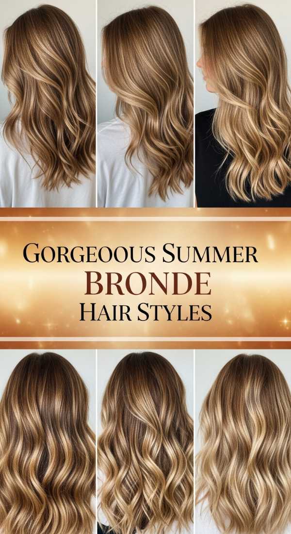 Gorgeous Summer Bronde Hair Styles 6a08d2ae85a5e