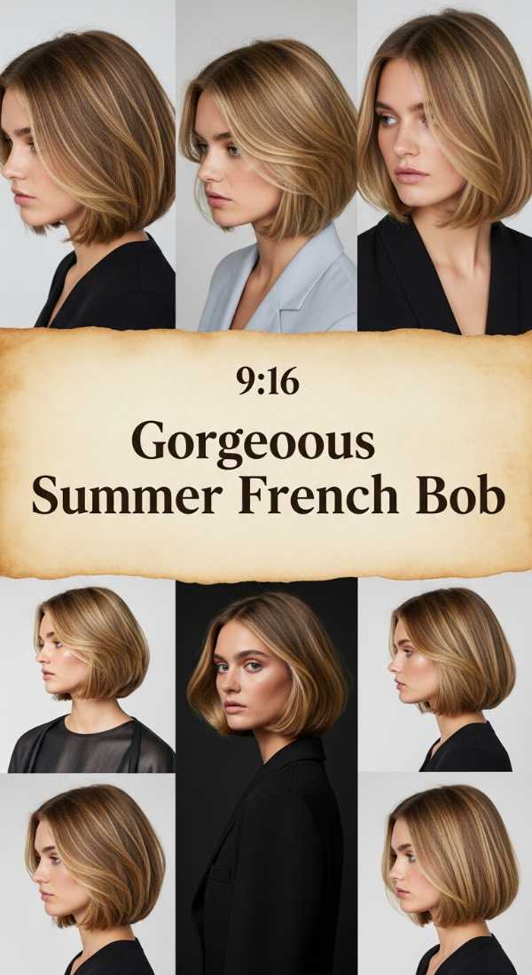 The Sophisticated Stylist: Your Elite Hair Transformation Manual Gorgeous Summer French Bob 6a141e0adbcf5