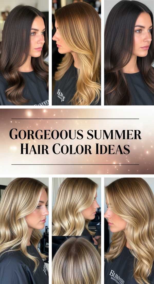 Gorgeous Summer Hair Color Ideas 69ff80af0a40e