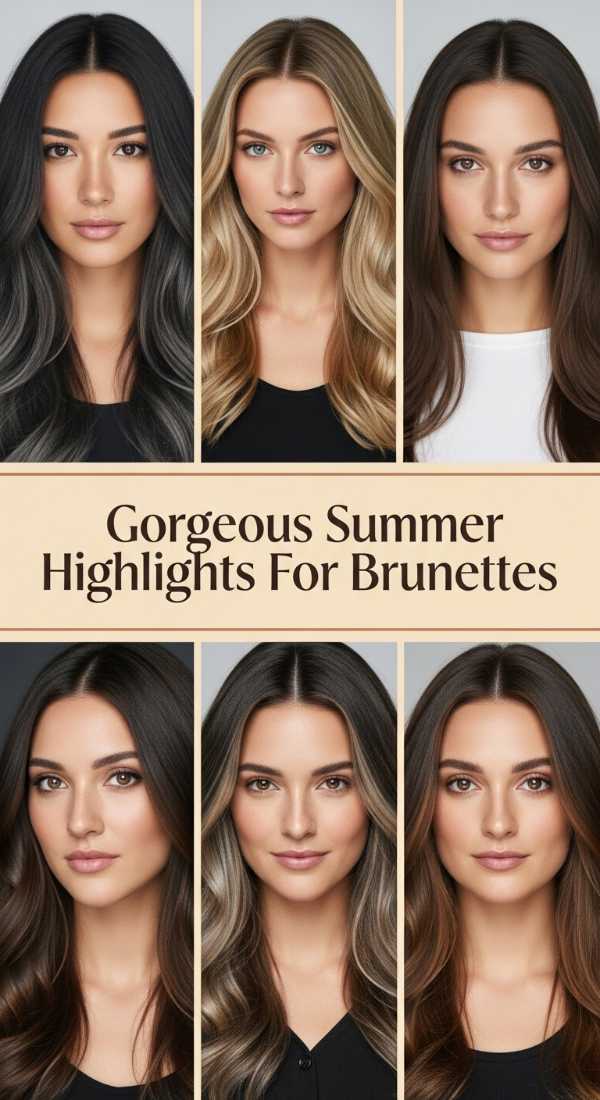 Gorgeous Summer Highlights For Brunettes 6a08d29d4cb56