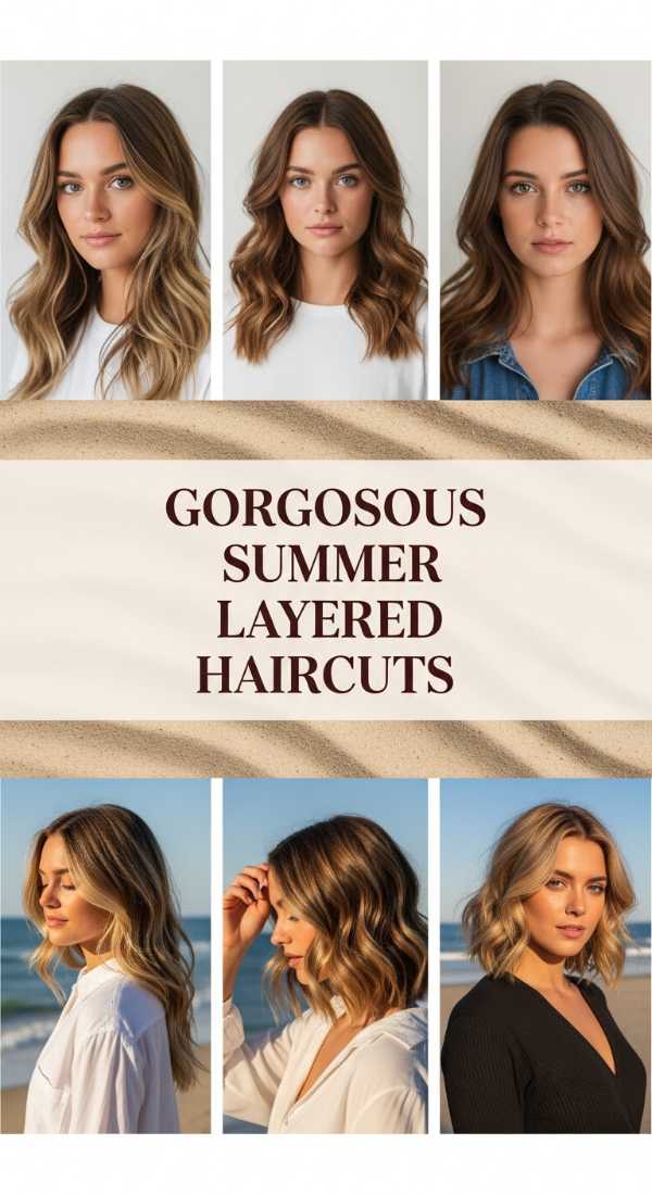 Gorgeous Summer Layered Haircuts 6a03670843b58