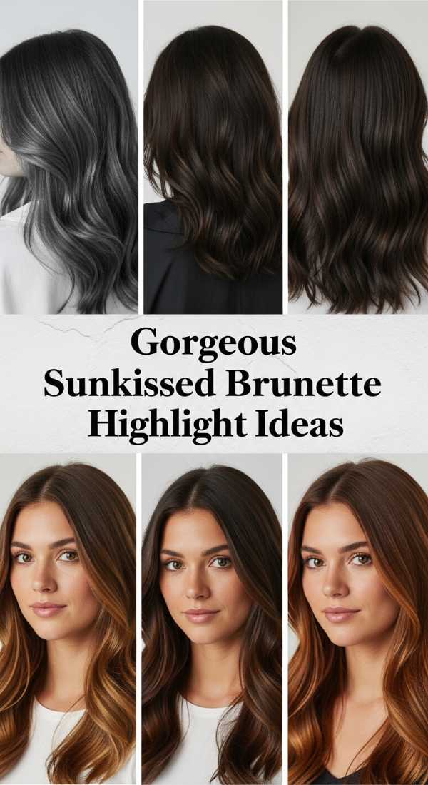 Gorgeous Sunkissed Brunette Highlight Ideas 6a1427121552e