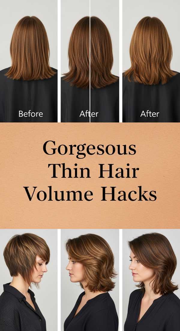 Elite Elegance: Unveiling the Secrets of Luxury Hair Makeovers Gorgeous Thin Hair Volume Hacks 6a142b63d415b