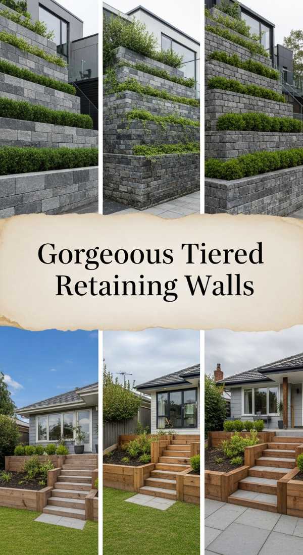 Gorgeous Tiered Retaining Walls 69ff475d11b67