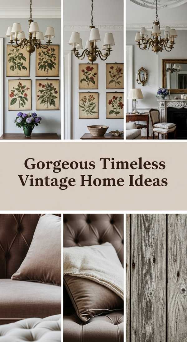 Gorgeous Timeless Vintage Home Ideas 6a03584d54619