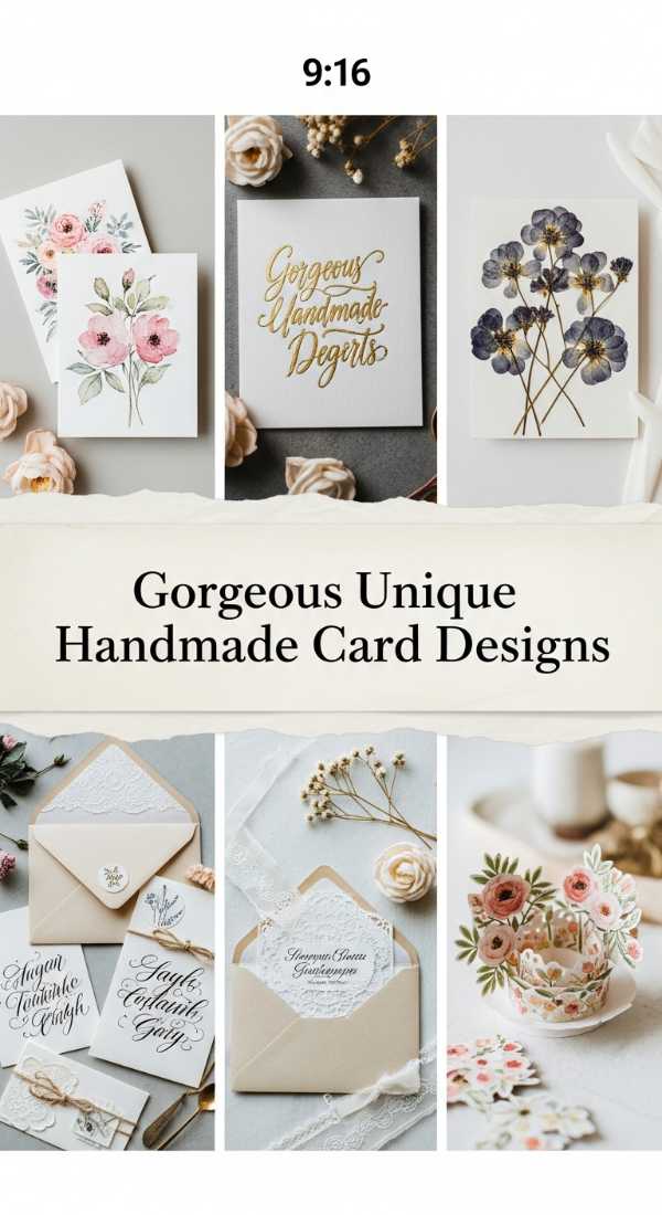 Gorgeous Unique Handmade Card Designs 6a1340b4f113b