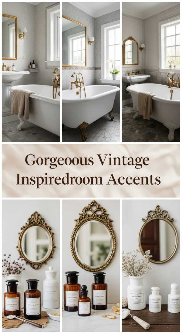 Gorgeous Vintage Inspired Bathroom Accents 6a035b7223afc