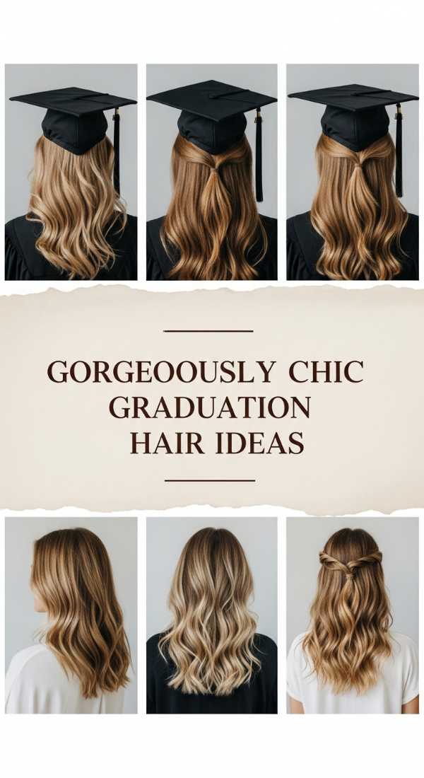 Gorgeously Chic Graduation Hair Ideas 6a08ccece70dd