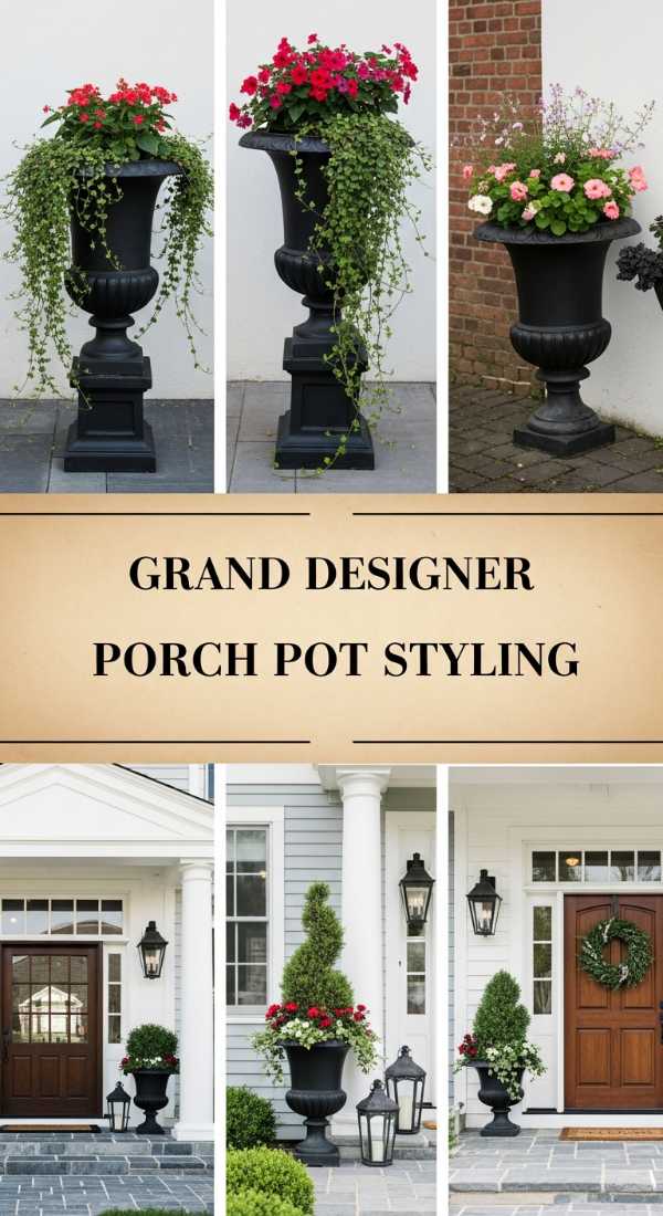 The Art of Elevated Living: Crafting Your Dream Backyard on a Budget Grand Designer Porch Pot Styling 69fb07634d09d