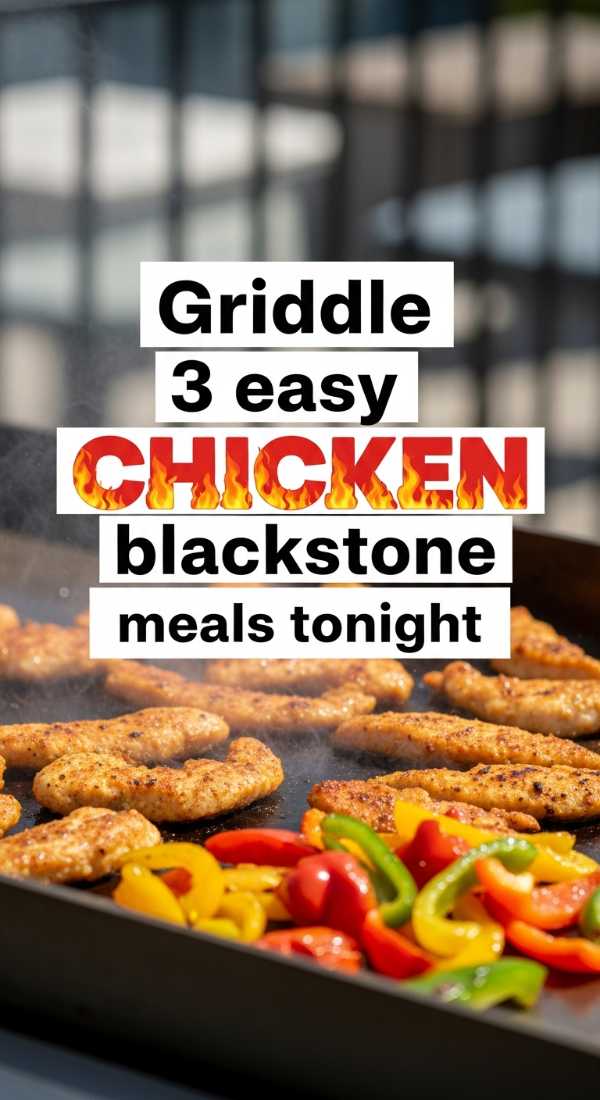 Griddle 3 Easy Chicken Blackstone Meals Tonight 6a0706fbaffa2