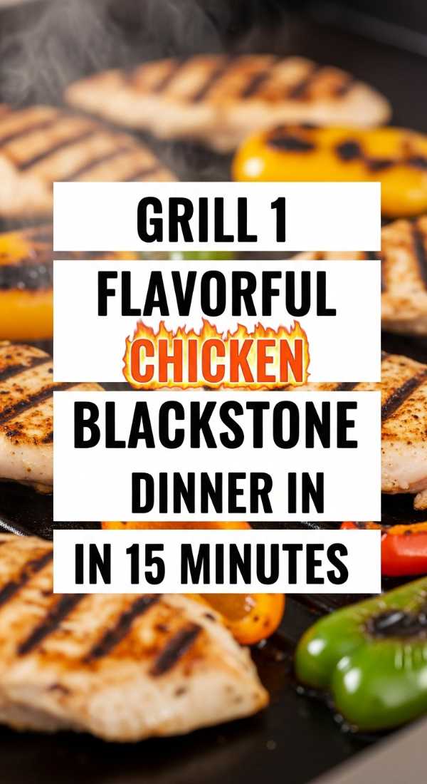 Beat the Heat: 25 Refreshing Recipes for Your Best Summer Ever Grill 1 Flavorful Chicken Blackstone Dinner In 15 Minutes 6a06fea02e703