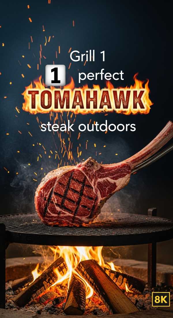 Grill 1 Perfect Tomahawk Steak Outdoors 6a017dc3db109