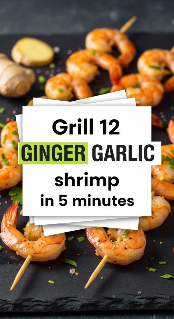 Grill 12 Ginger Garlic Shrimp In 5 Minutes 69fd8a988f606