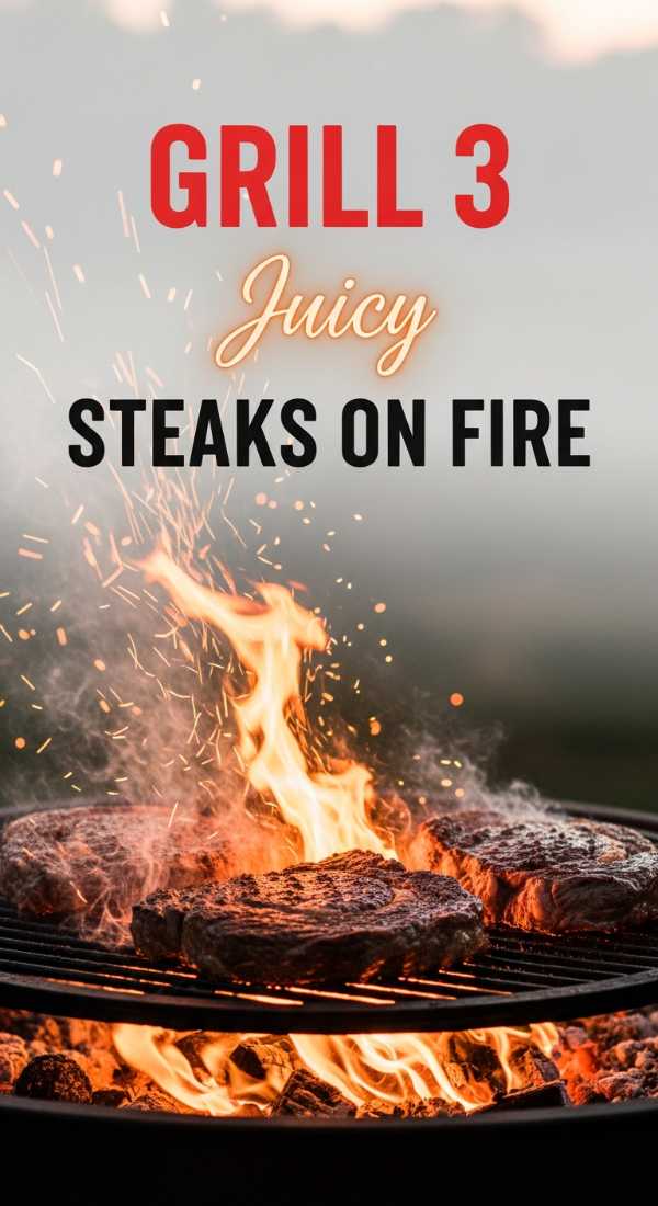 Grill 3 Juicy Steaks Using Open Fire Techniques 6a045aa5ee500