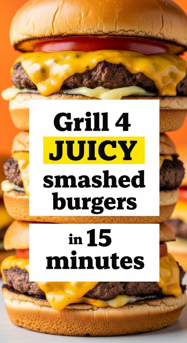 Grill 4 Juicy Smashed Burgers In 15 Minutes 69f4425e703ef