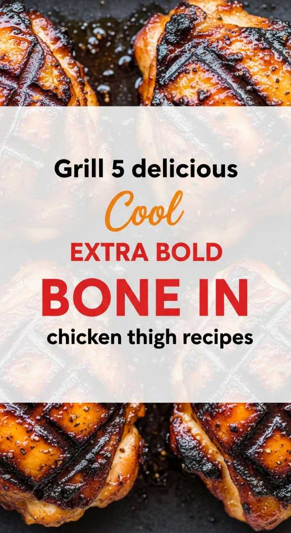 Beyond the Breast: The Ultimate Guide to Flavorful Dark Meat Chicken Grill 5 Delicious Bone In Chicken Thigh Recipes 6a14964d11a41