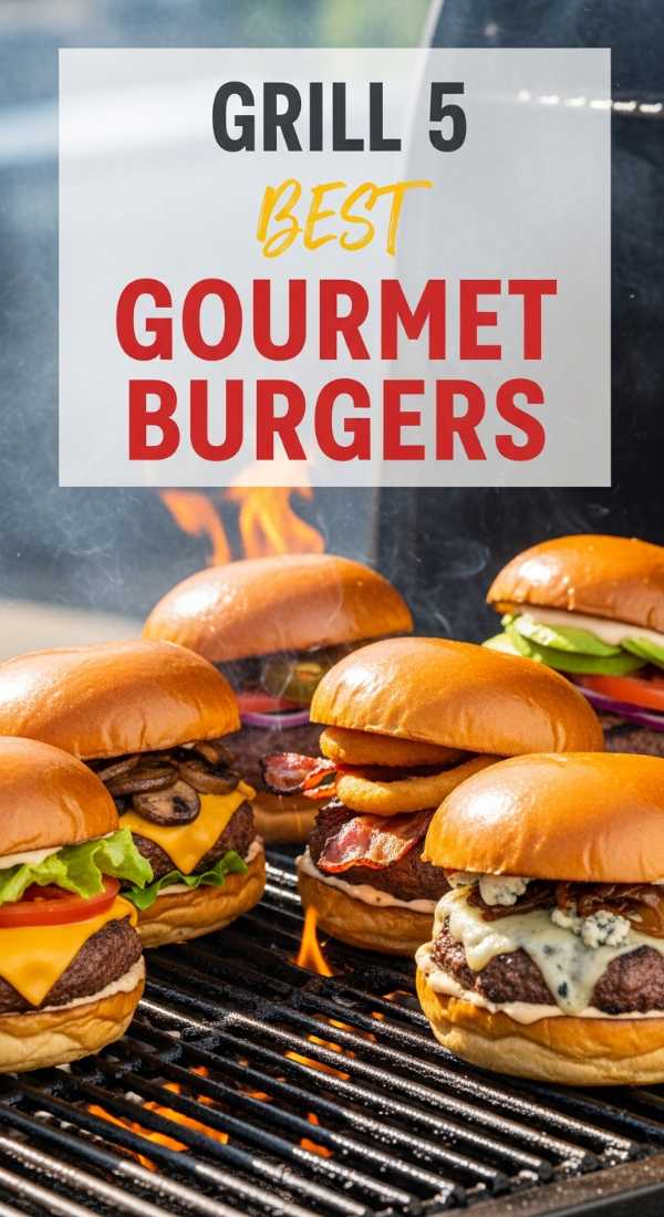 Grill 5 Gourmet Burgers In Your Outdoor Kitchen 6a045aae8e316