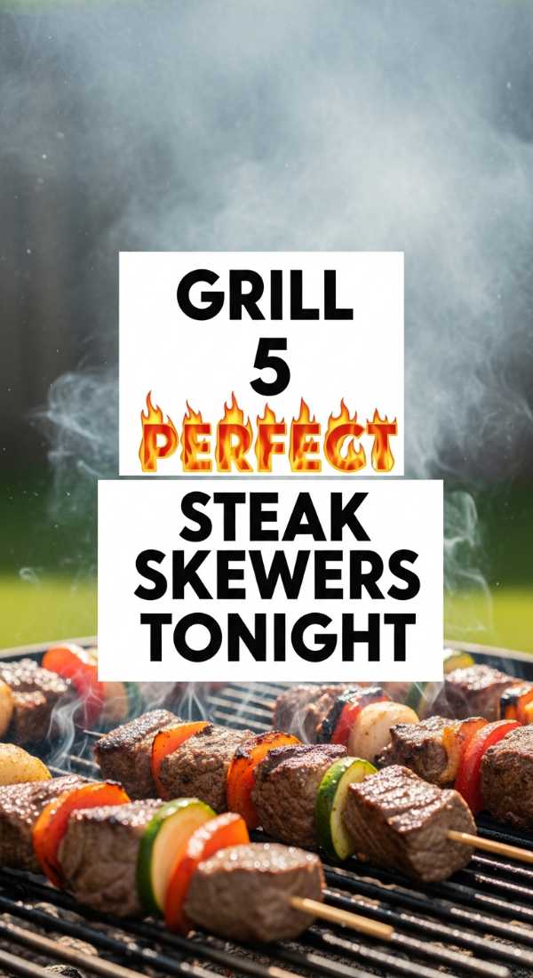 Grill 5 Perfect Steak Skewers Tonight 6a017dcf70da5