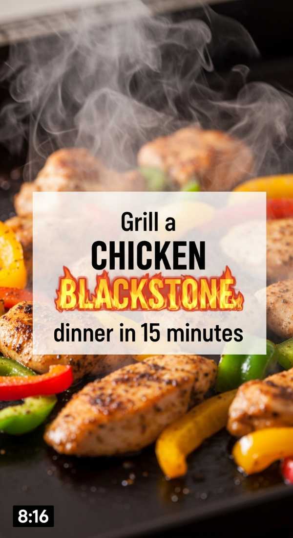 Grill A Chicken Blackstone Dinner In 15 Minutes 6a070cf32bc3c