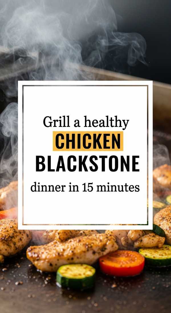Grill A Healthy Chicken Blackstone Dinner In 15 Minutes 6a06ee67a85a1