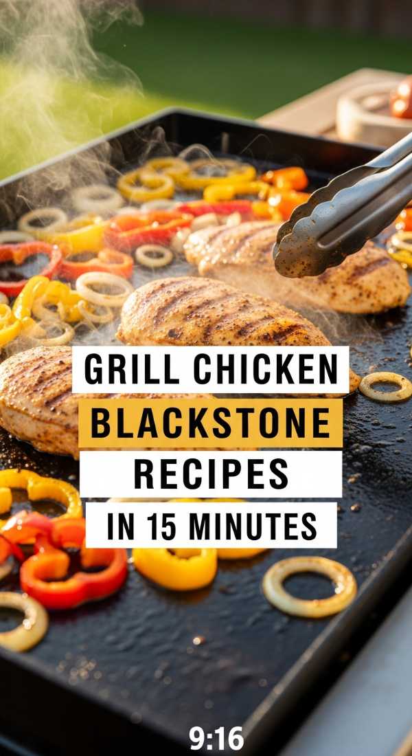 Grill Chicken Blackstone Recipes In 15 Minutes 6a06cbdc7a7aa
