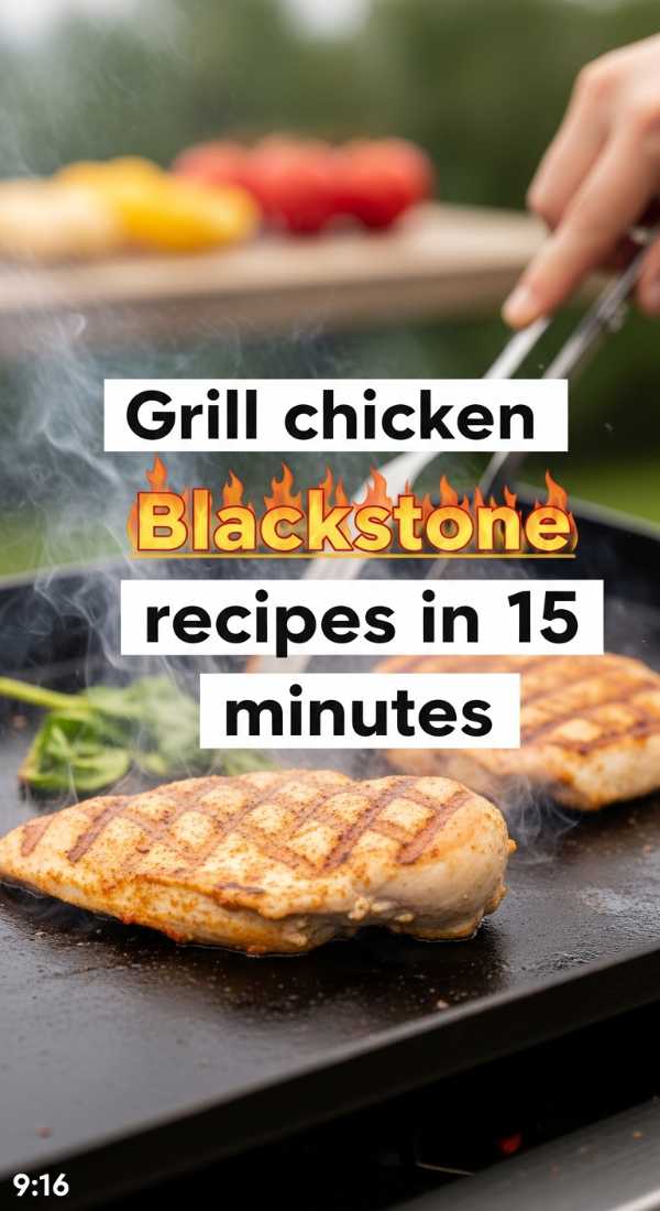 Grill Chicken Blackstone Recipes In 15 Minutes 6a06ee353b969